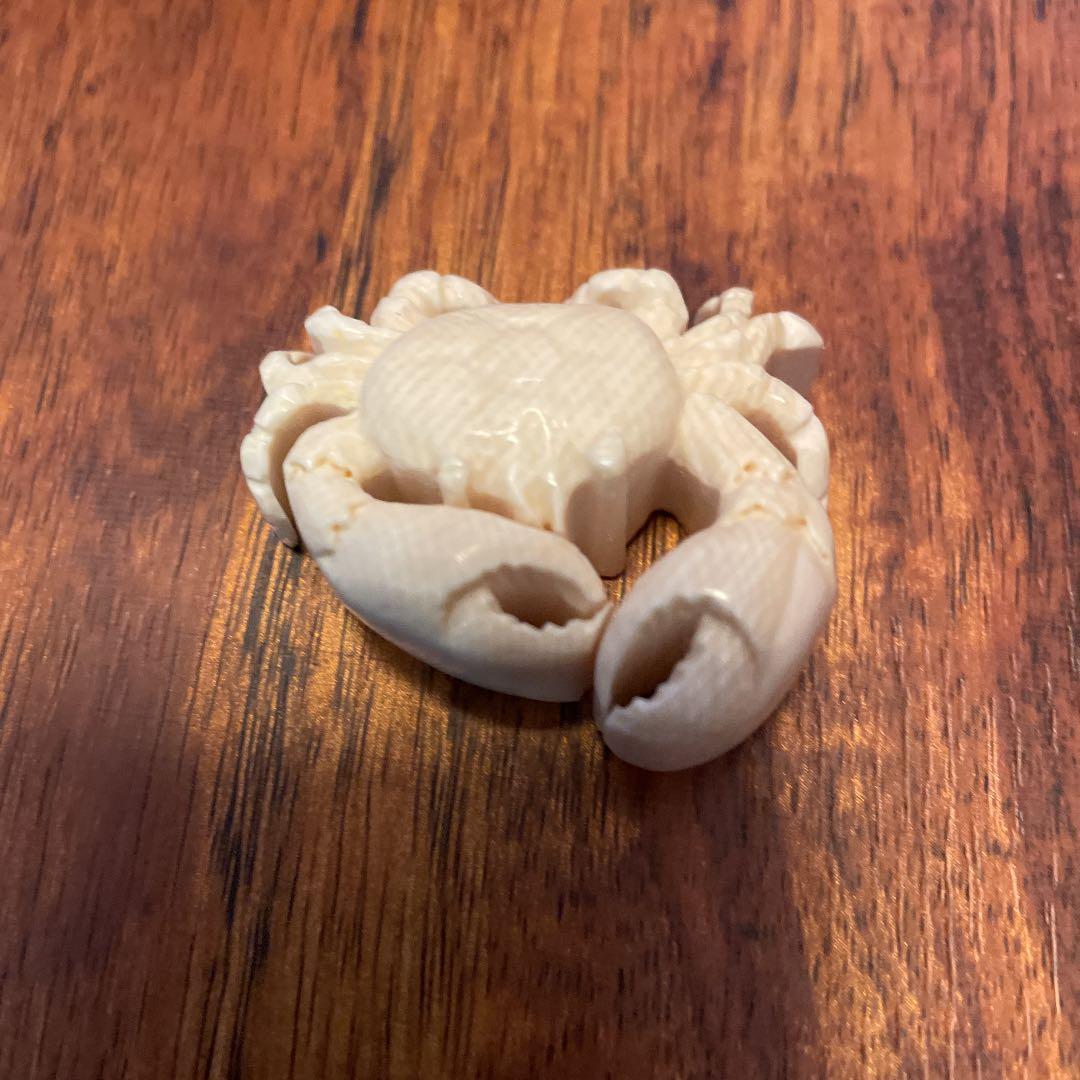 ナンタケットバスケット　マンモスオーナメント　カニ