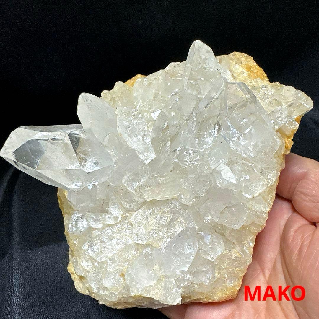 M1724☆水晶クラスター1.0Kg☆乙女鉱山産☆天然石　原石 N50413-C