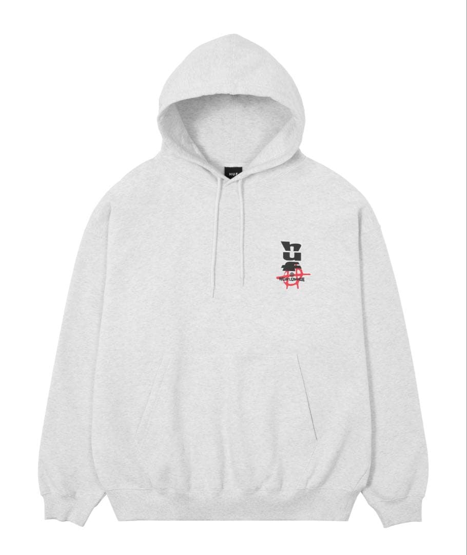 HUF グレーパーカー XXL