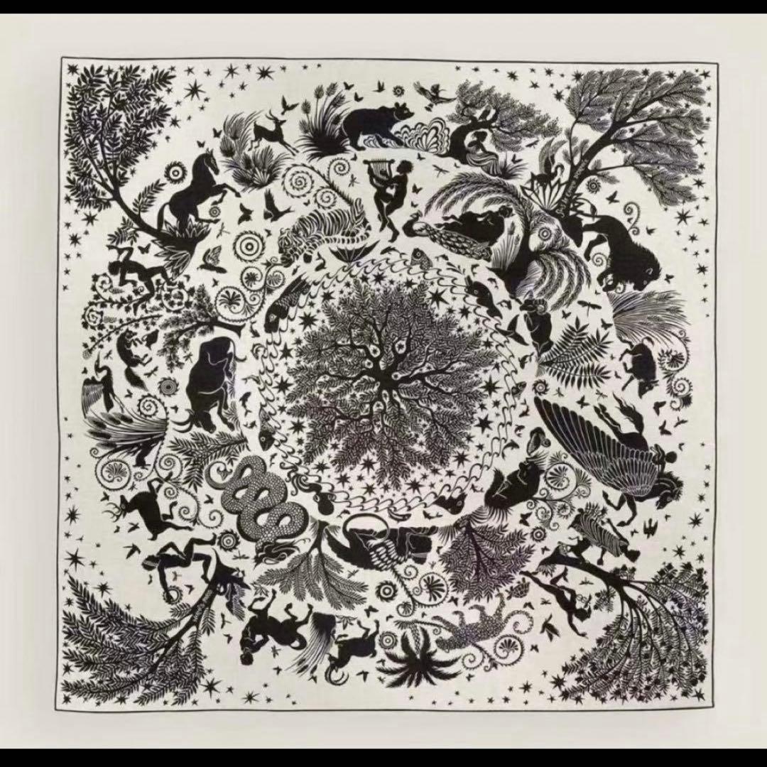 エルメス HERMES カシミヤ カシシル 140 カレジェアン