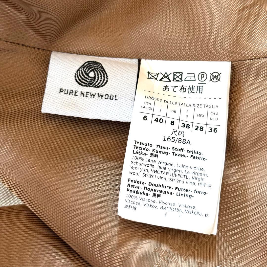 新品同様‼️ マックスマーラ 艶感美しい ショールカラーベルテッドコート