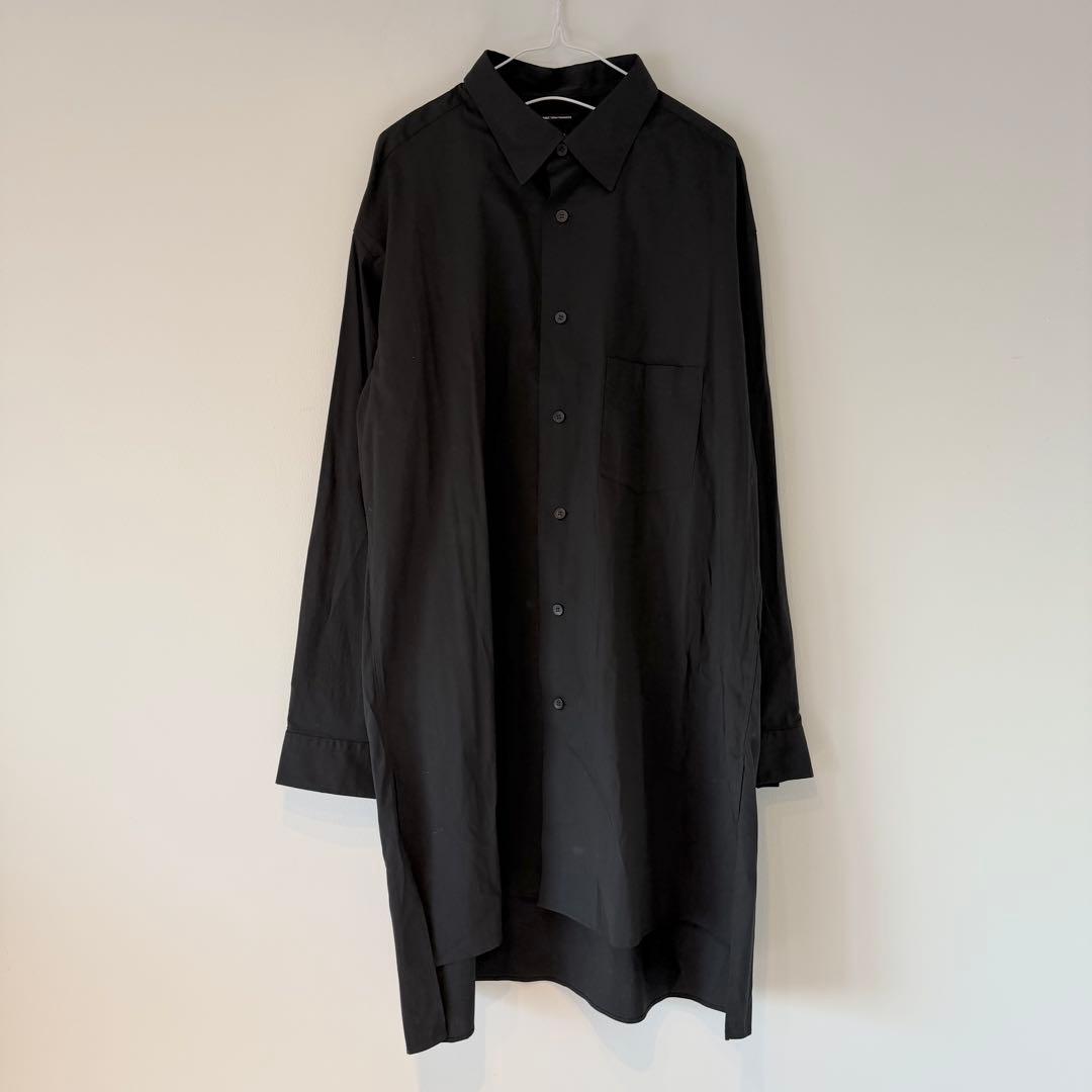 Y-3 U GFX LOGO SHIRT ワイスリー ロングシャツ XL