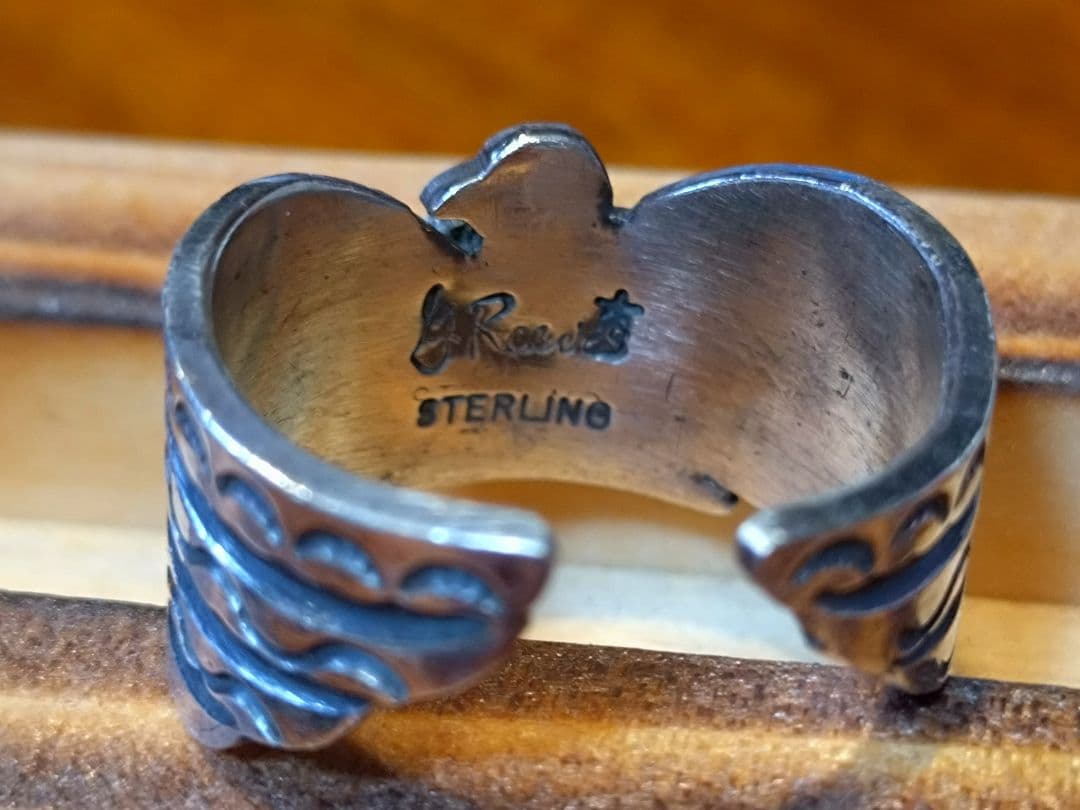 専用ページ❗️インディアンジュエリー、ターコイズサンダーバードリング