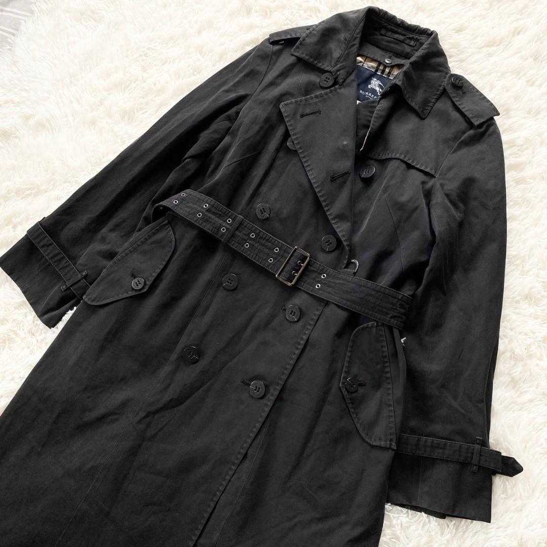 バーバリーロンドン トレンチコート ノバチェック Lサイズ ライナー ベルト付き