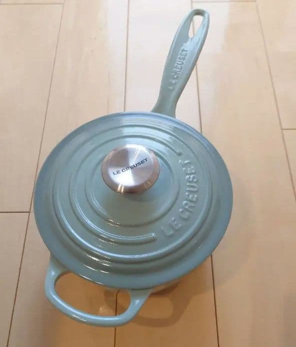 Le Creuset ルクルーゼ ソースパン 片手鍋 16cm シーソルト
