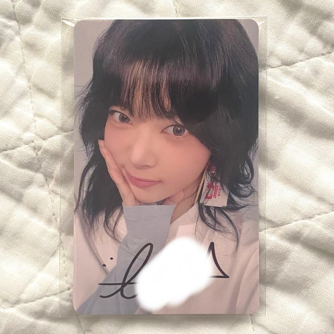 LE SSERAFIM ウンチェ hot 直筆サイン ラキドロ トレカ ②