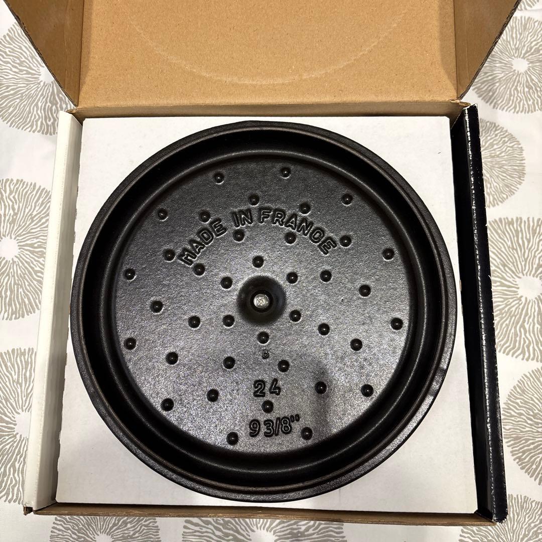 staub ストウブ ピコ ココット ラウンド 24cm グラナディンレッド