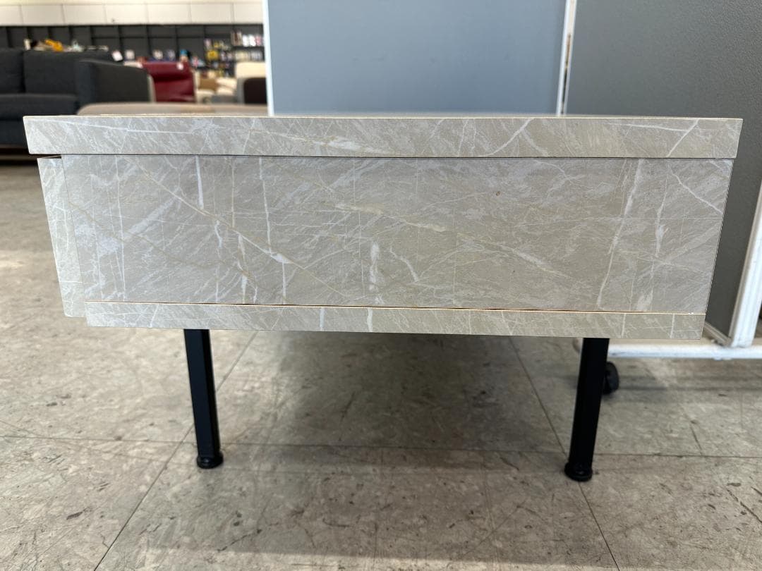 LOWYA　ローテーブル　ホワイト