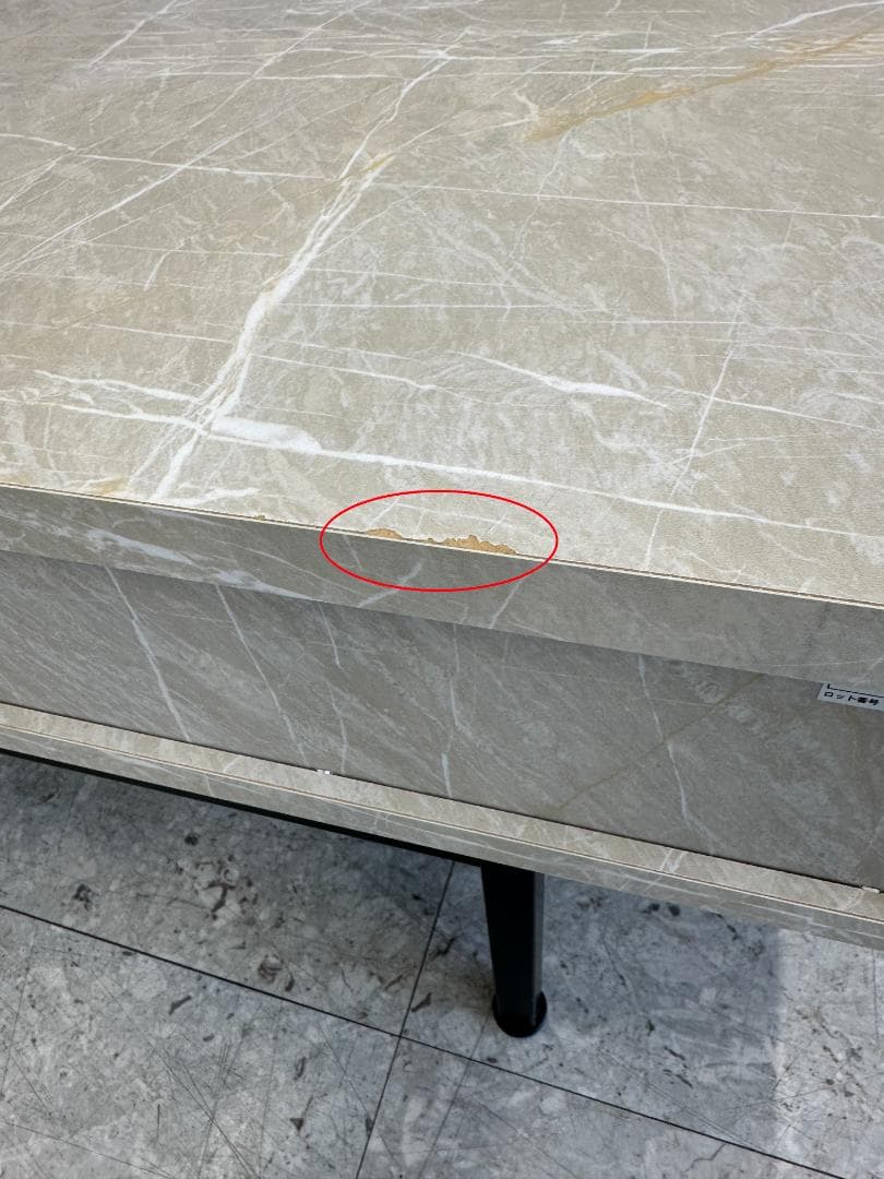 LOWYA　ローテーブル　ホワイト