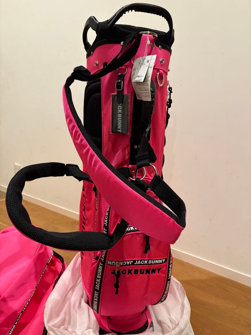 新品未使用！Jack Bunny!! スタンド式キャディバッグ