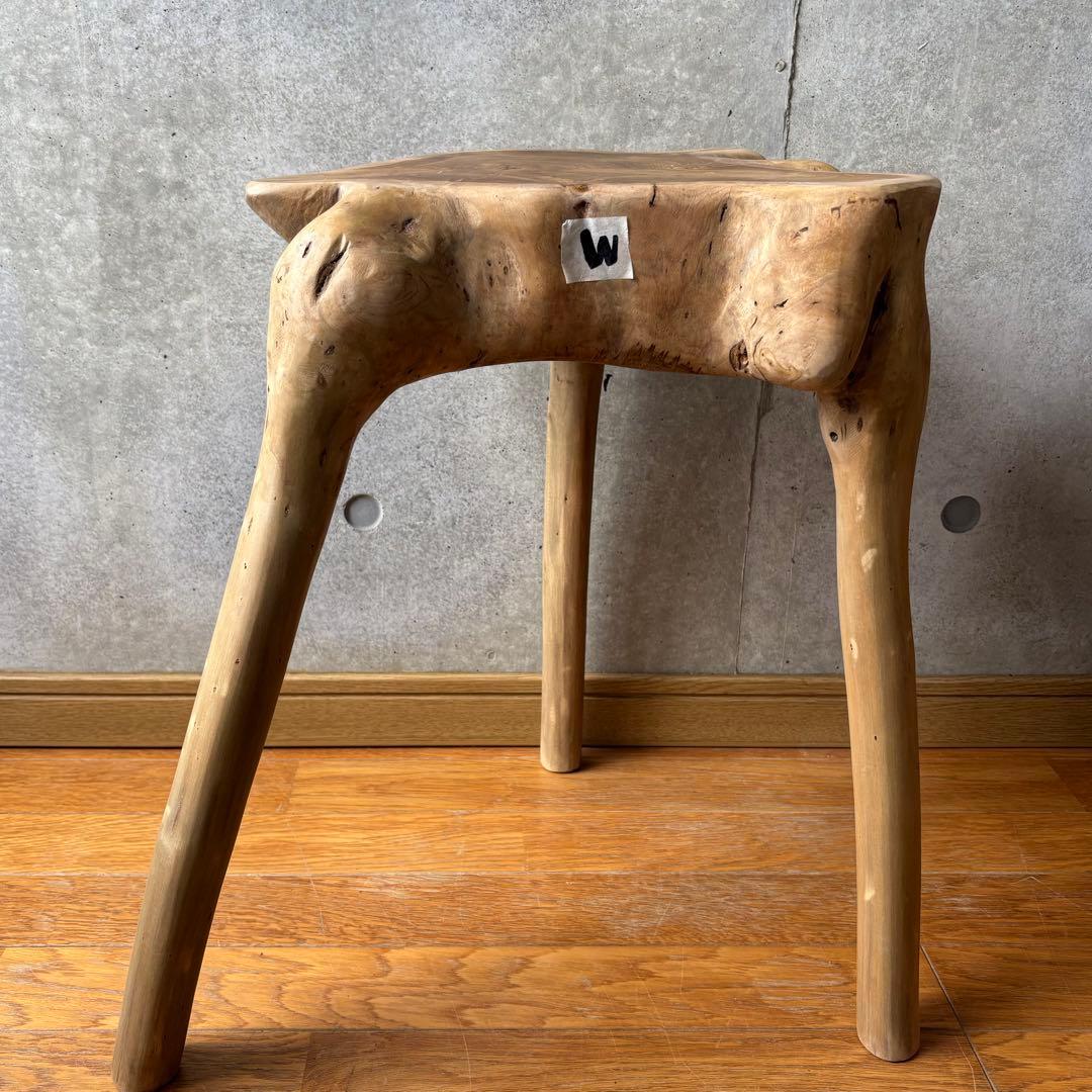 スツール W ハンドクラフト