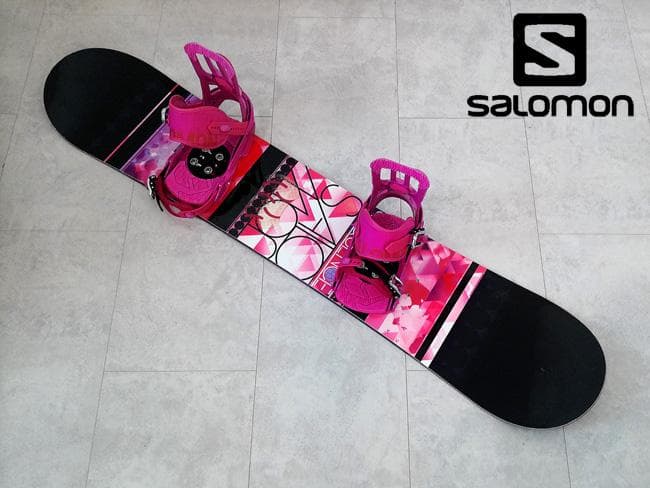 サロモン SEQUENCE スノーボードセット 143 RHYTHMビンディング