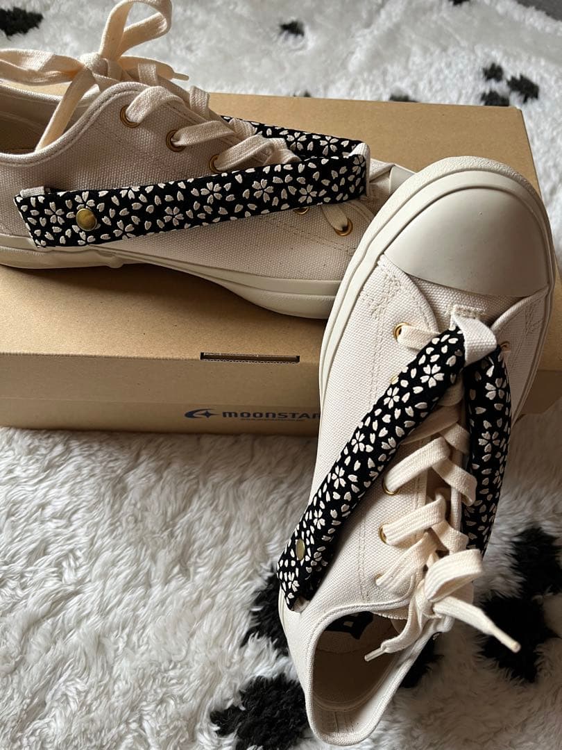 moonstar 寅さん雪駄スニーカーさくら ビームス　新品25㎝ BEAMS