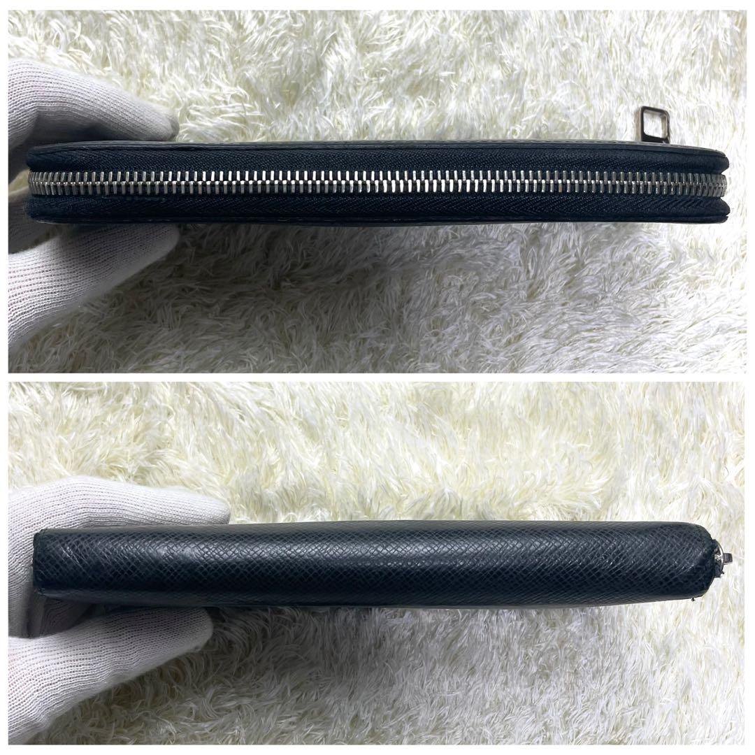 ルイヴィトン ジッピーウォレット ヴェルティカル タイガ ダークグレー