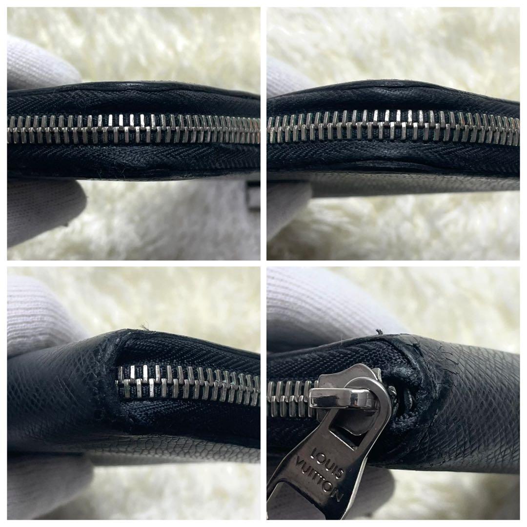 ルイヴィトン ジッピーウォレット ヴェルティカル タイガ ダークグレー