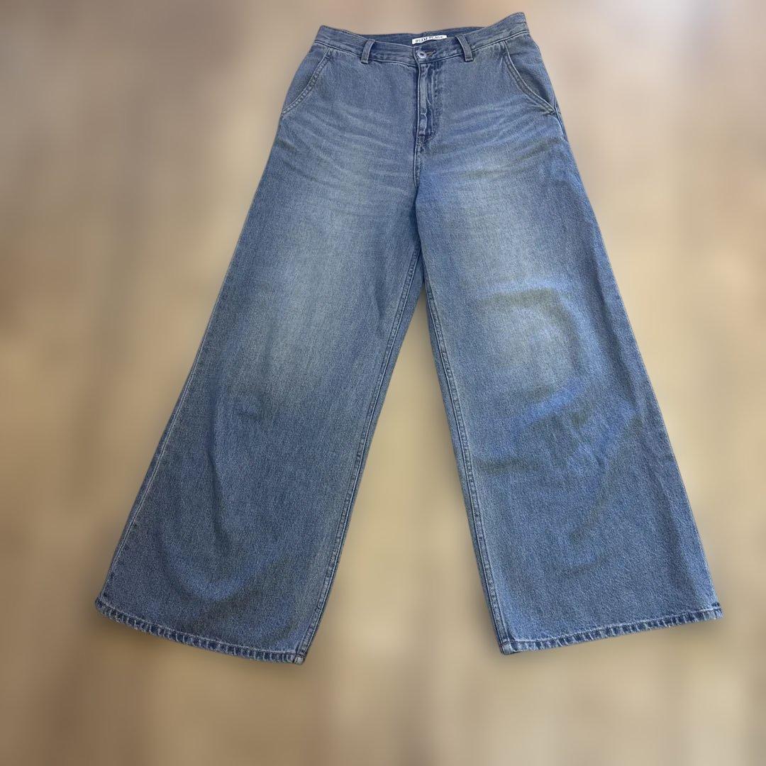 2025年　Plage R’IAM straight WIDE デニム 38