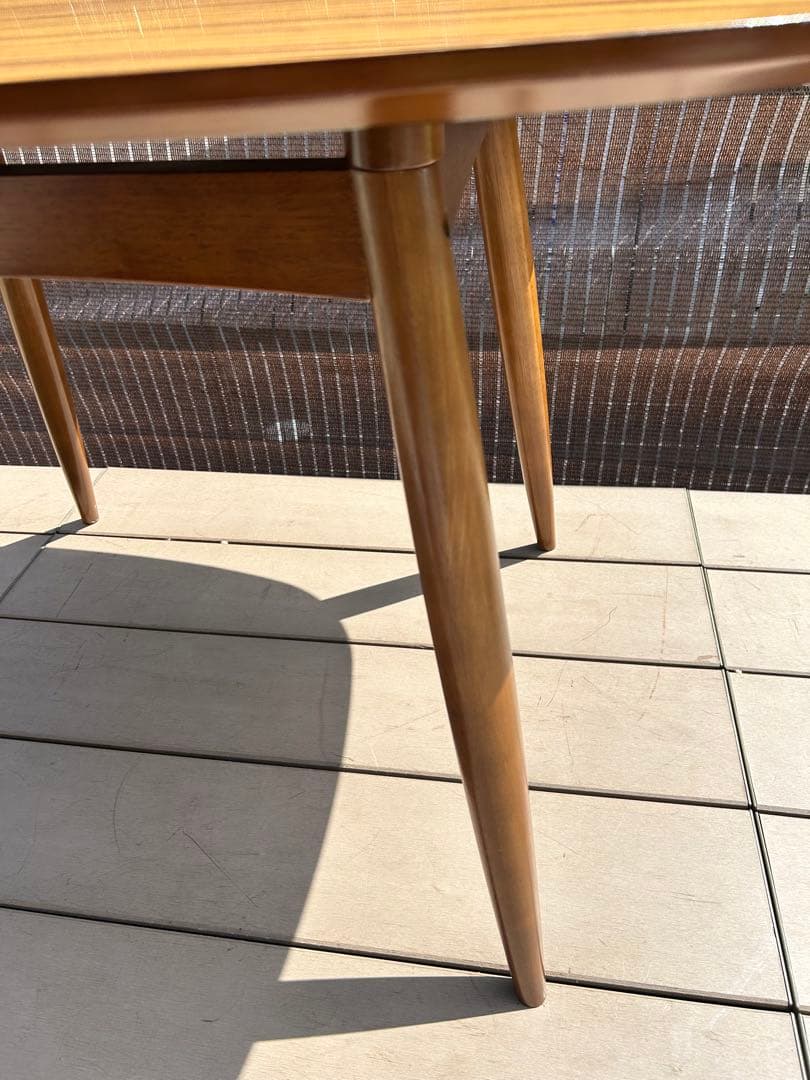 送料込 カリモクテーブル 楕円形