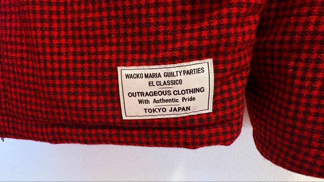 WACKO MARIA チェックジャケット（XL）