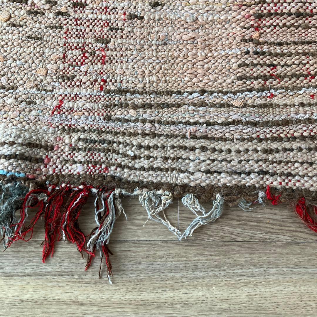 モロッコ　ラグ　ヴィンテージボシャルウィット×ウール