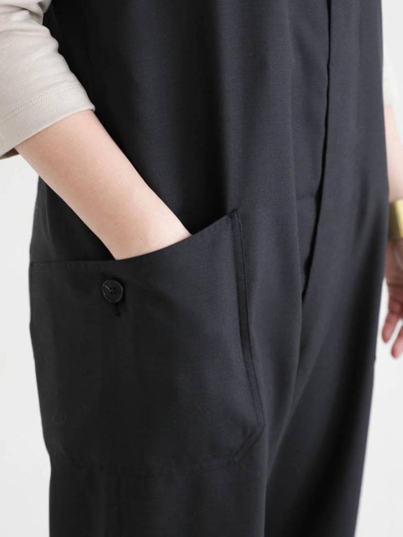 holk overall 25ss ホーク サマーウール デックオーバーオール