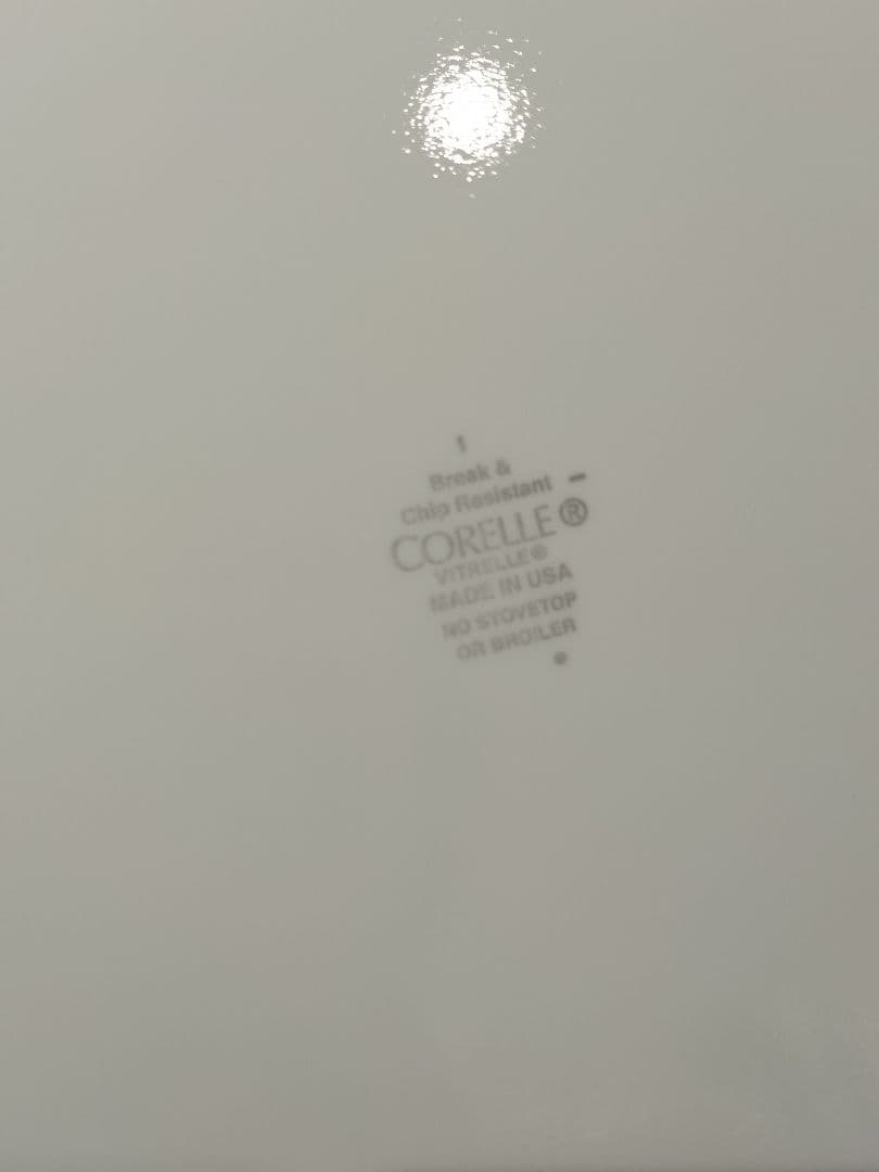 コレール　アメリカ　ガーデンレースミントブルー　16ピースセット