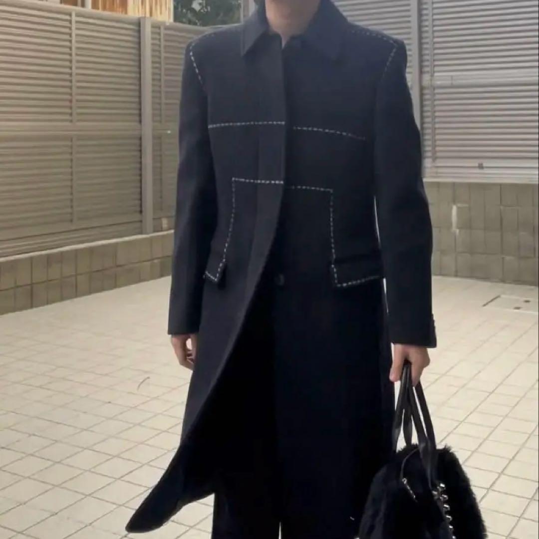 ジャケット・アウター comme ca du mode stitch paint coat