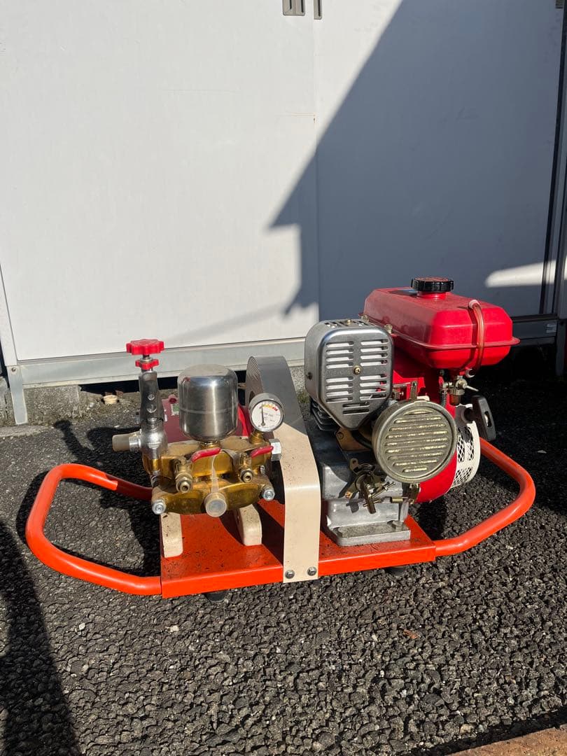 動作未確認　動力噴霧器　麻場式