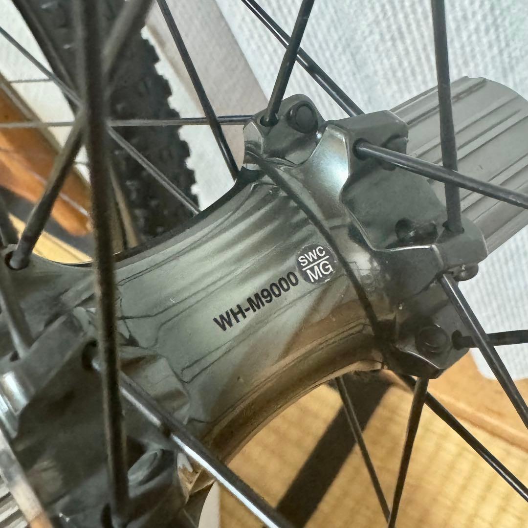 【値下げ】シマノ MTBホイール WH-M9000-TL(XC用27.5インチ)