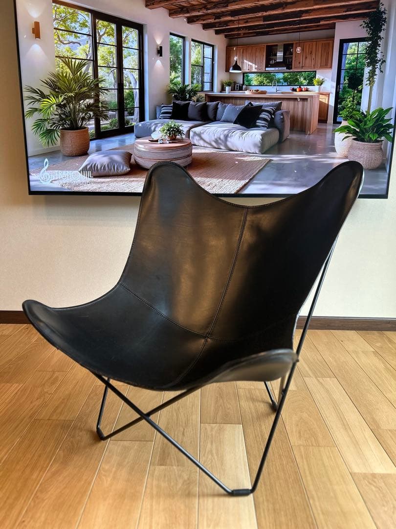 【正規品】CUERO BKF バタフライチェア マリポサ ブラック