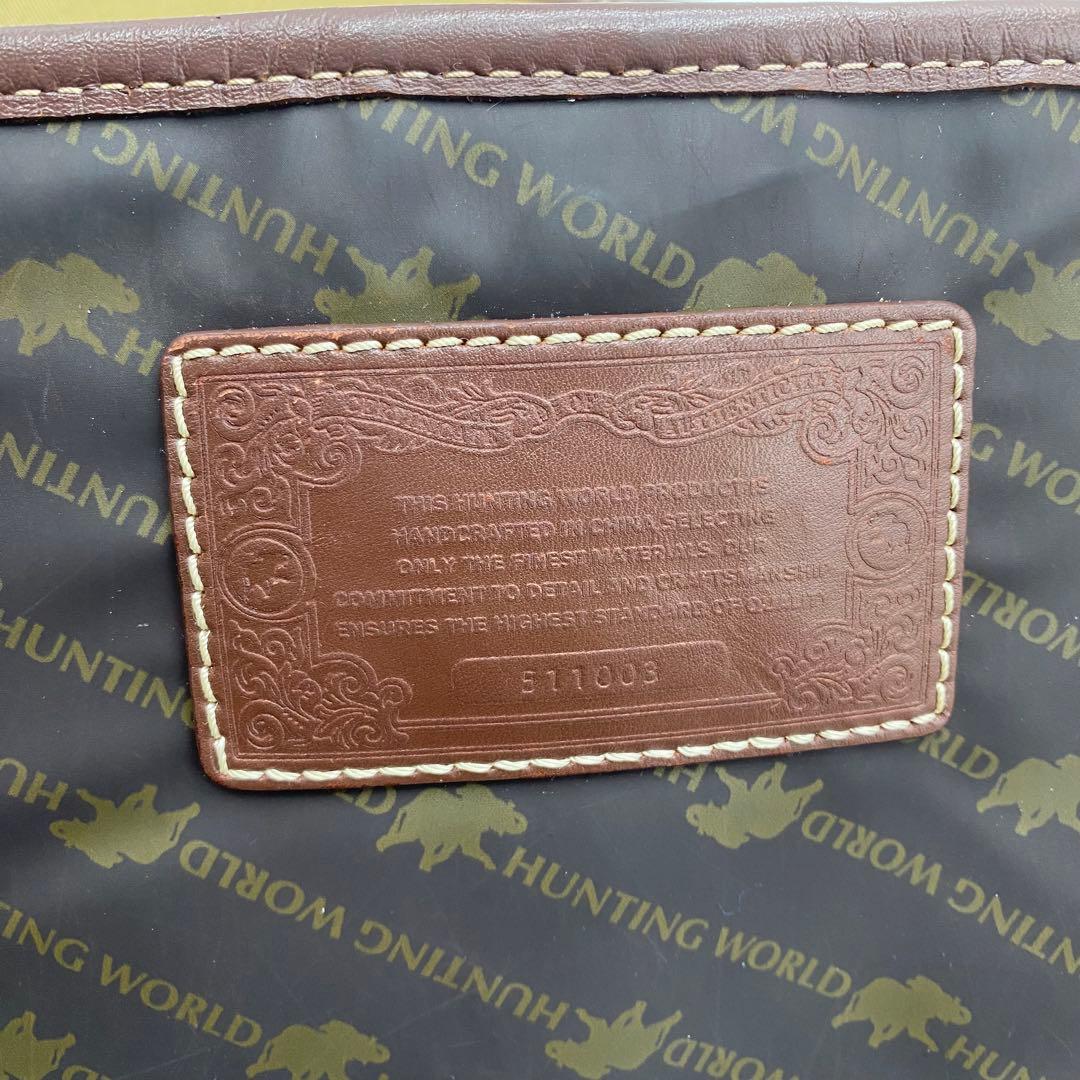 ハンティングワールド サファリトゥデイ メッセンジャーバッグ