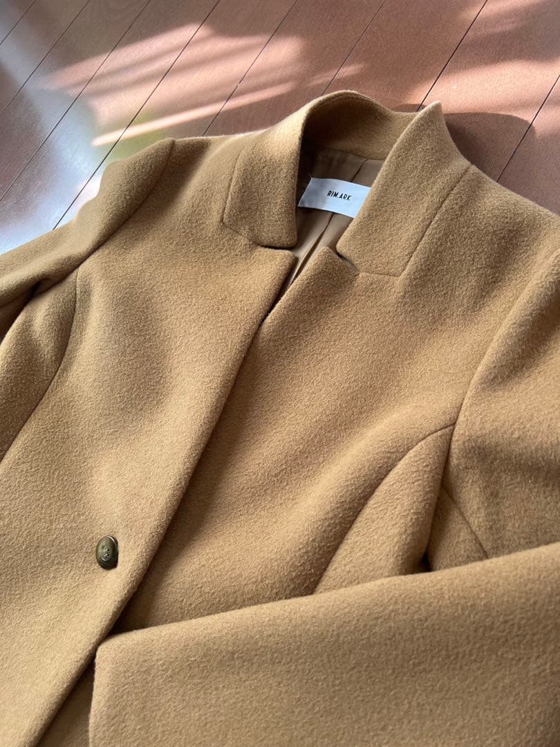 tama RIM.ARK キャメル チェスターコート