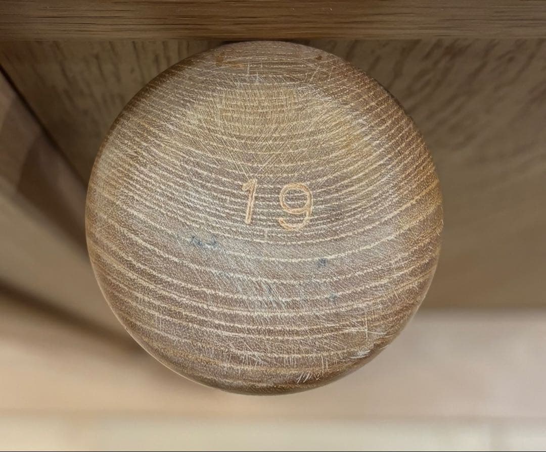 アオダモ木製硬式バット