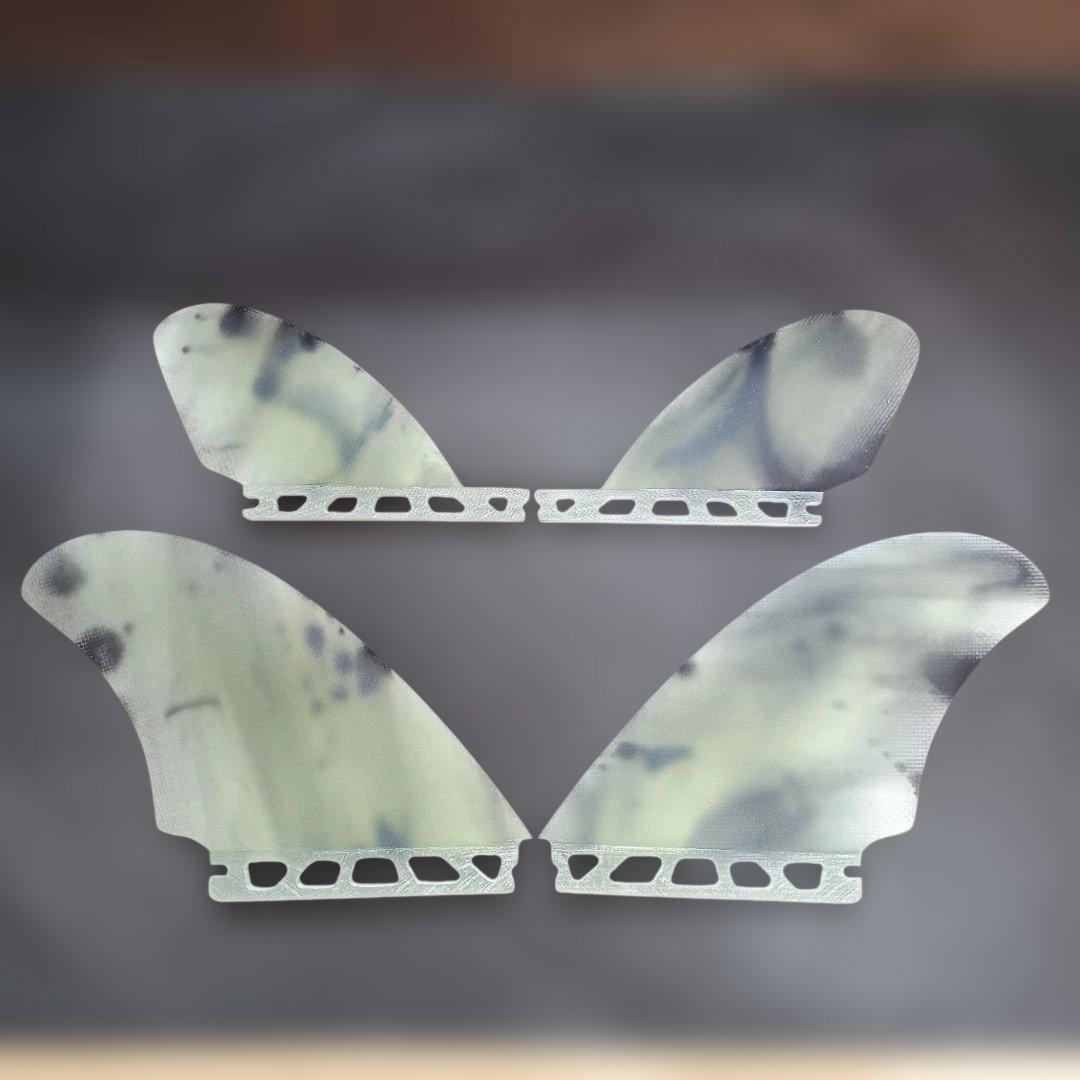 フューチャーフィン対応　アートグラス仕様　クワッドフィン