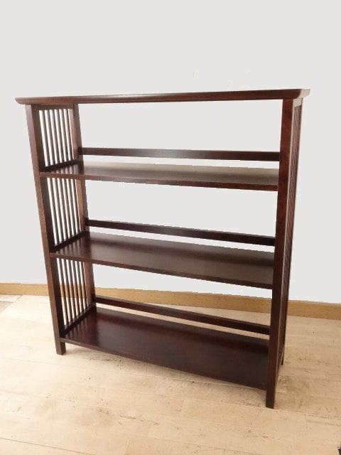 北海道民芸家具　HM１１７　書棚　再塗装済　USED