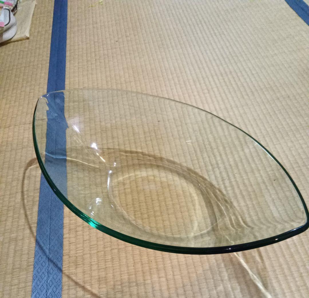 ガラス製オーバル型ボウル