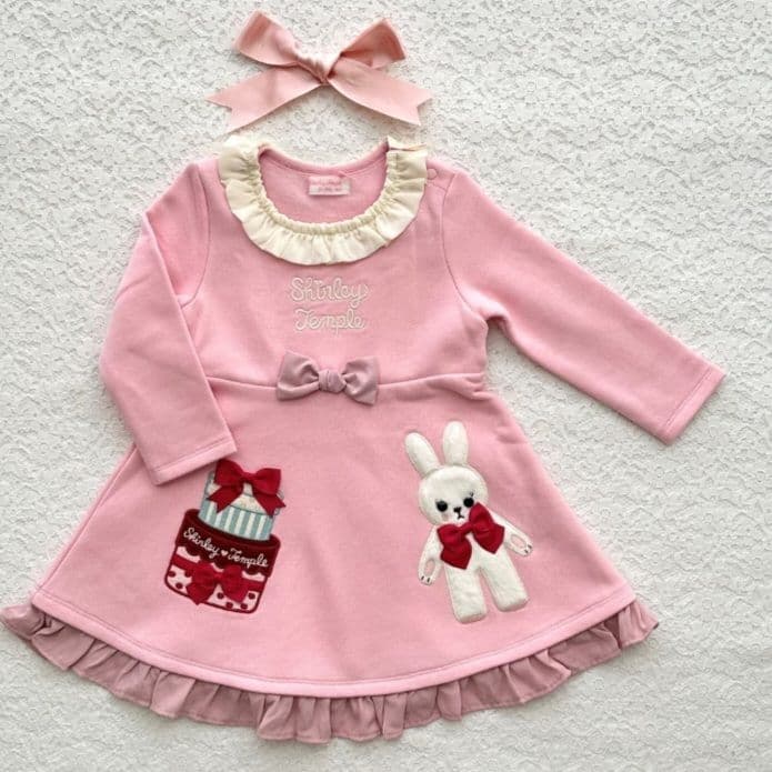 ♥うさぎ♥プレゼントボックス♥ワンピース♥130♥シャーリー♥新品♥