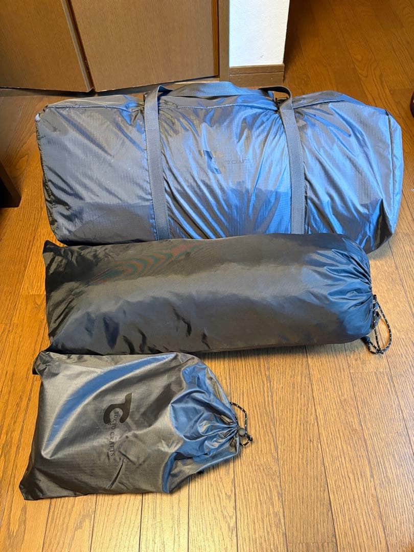【タイムセールTokyoCraftsモントー+インナー テント+TPUウインドウ