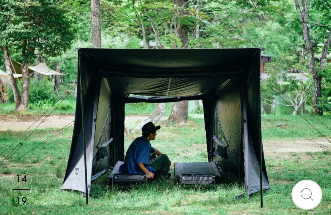 【タイムセールTokyoCraftsモントー+インナー テント+TPUウインドウ