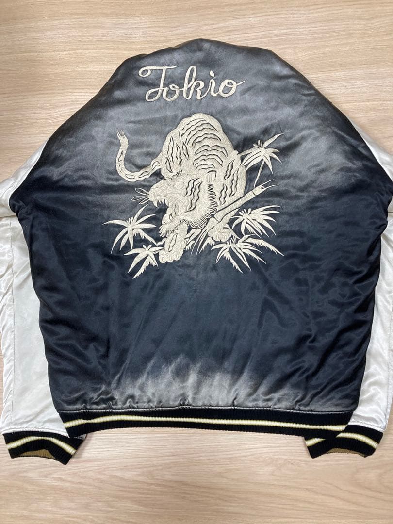 【新品】24AWメゾンミハラヤスヒロ フェードスカジャン 黒 46 日本製