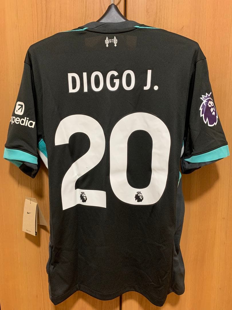 【レア　正規品　リーグ戦仕様】リヴァプール　ジョタ　20番　アウェイユニフォーム