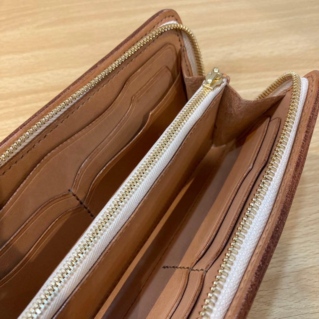 チ*ガ様 【15694】THE FLAT HEAD フラットヘッド　レザーウォレ