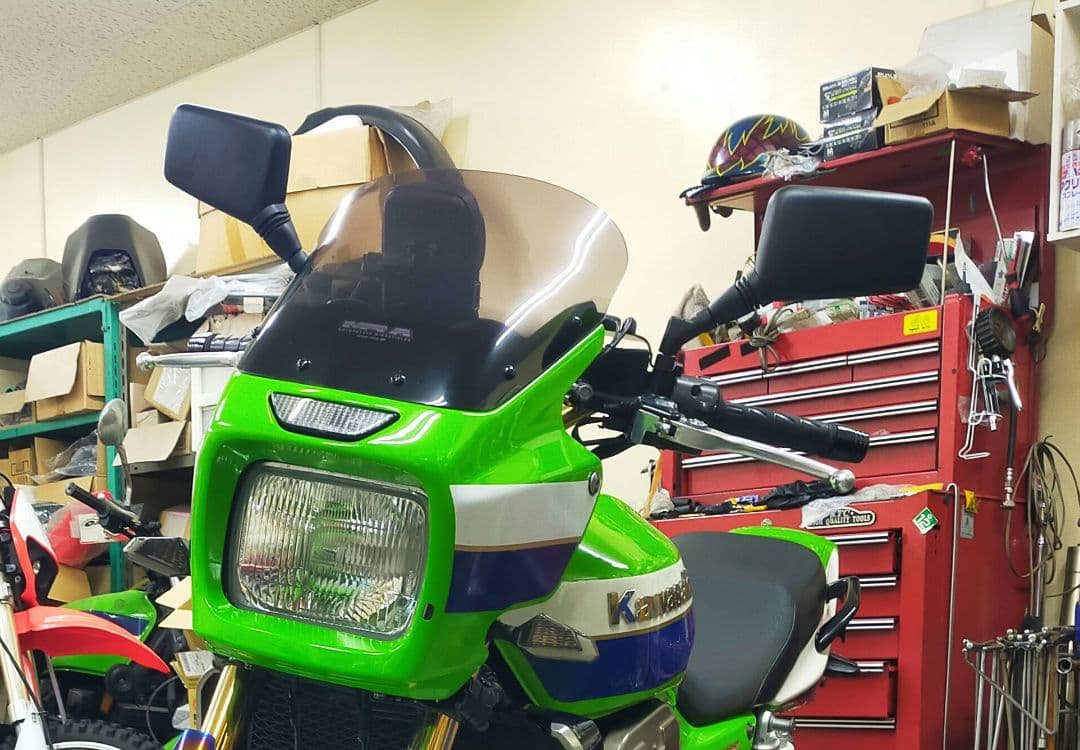 zrx1200r MRA スモークスクリーン