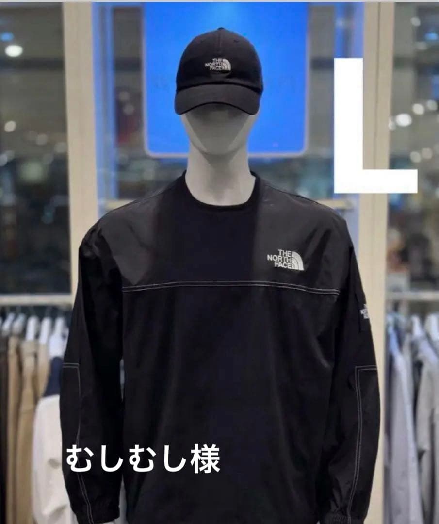 THE NORTH FACE ブラック 長袖カットソー L