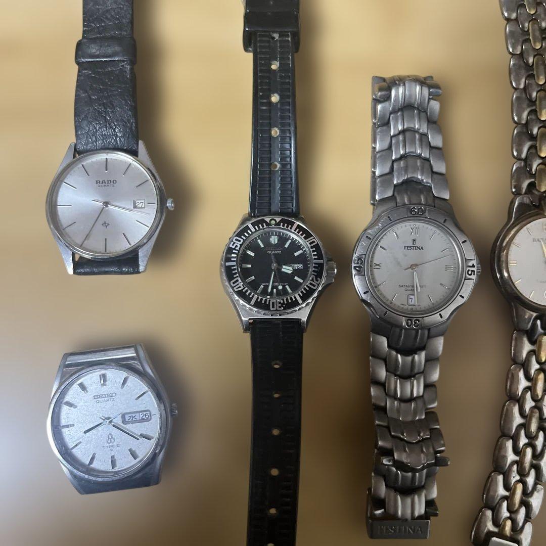 腕時計　13本セット SEIKO CITIZEN RADO …ジャンク品