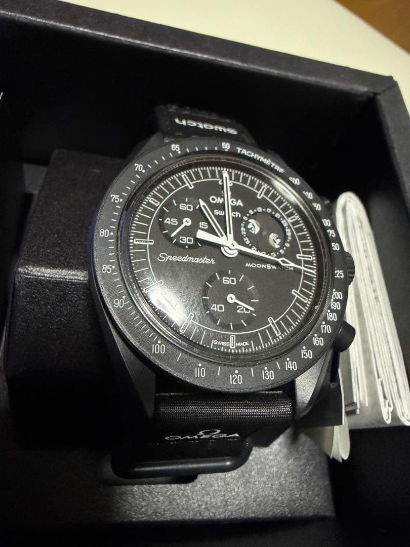 【ほぼ未使用】MISSION TO THE MOONPHASE × OMEGA