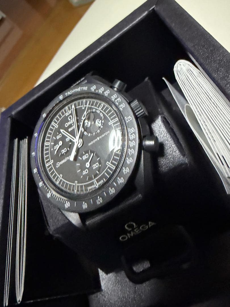 【ほぼ未使用】MISSION TO THE MOONPHASE × OMEGA