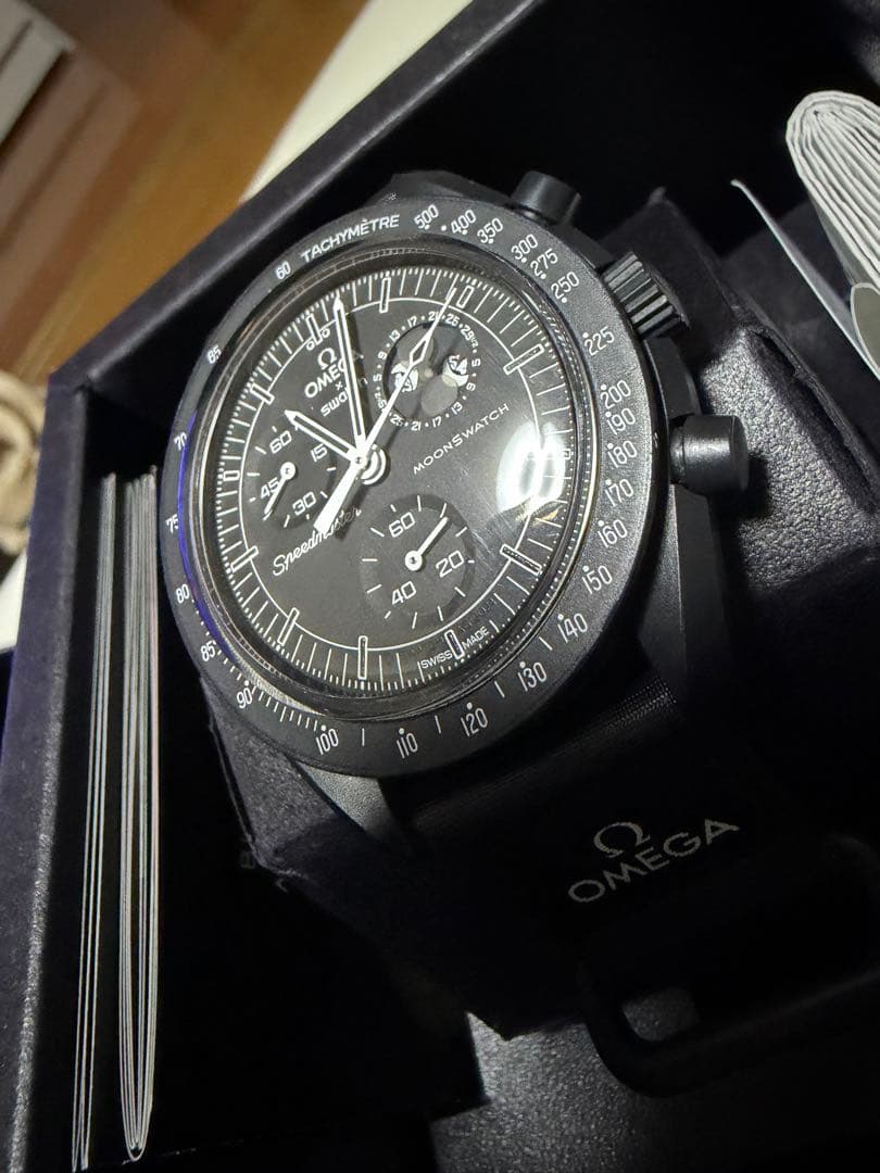 【ほぼ未使用】MISSION TO THE MOONPHASE × OMEGA