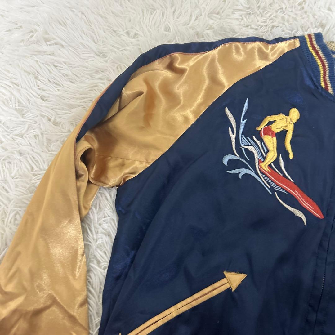 【美品】テーラー東洋スカジャン Aloha Hawaii Dragon Lサイズ