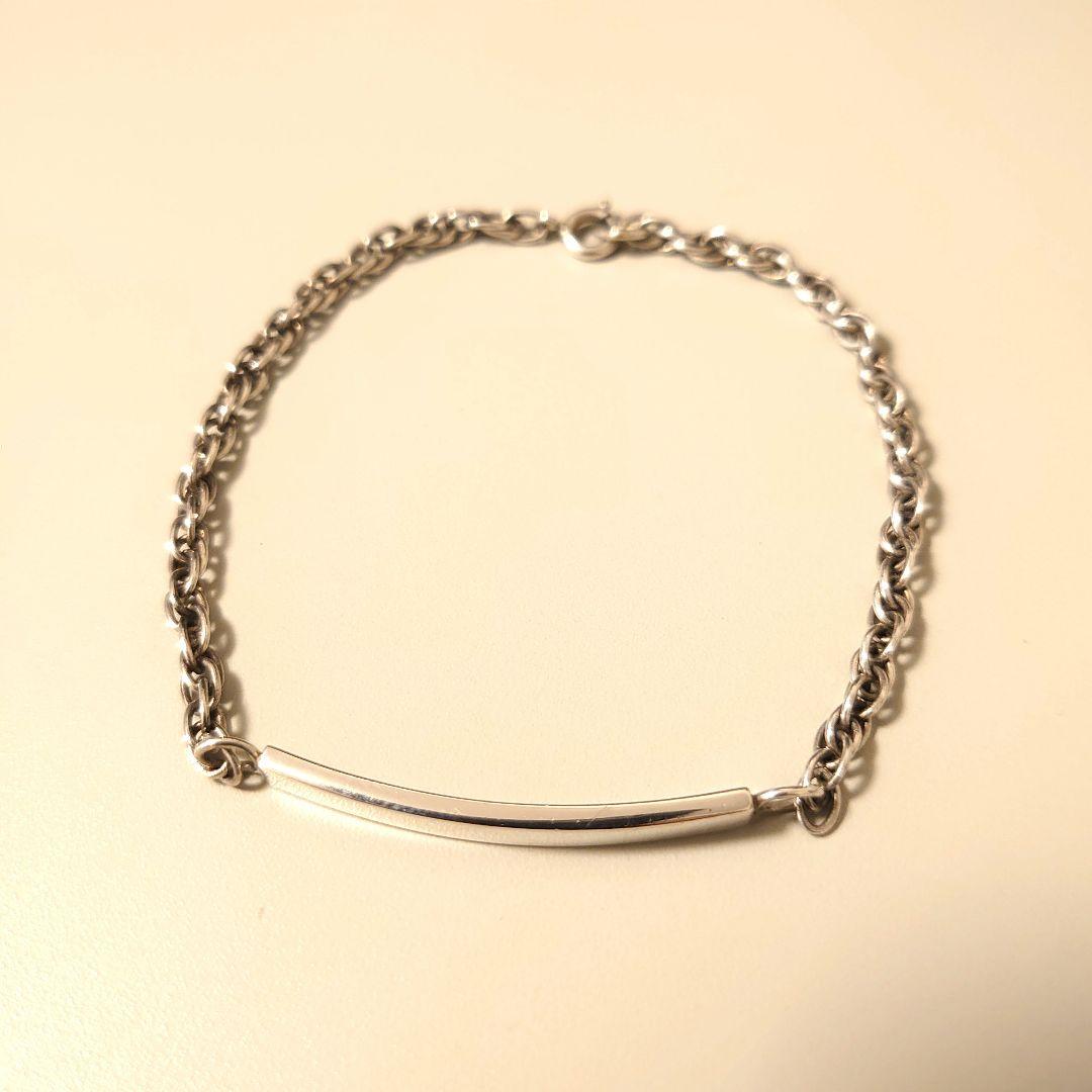 Tiffany&Co. ティファニー IDブレスレット シルバー SV925