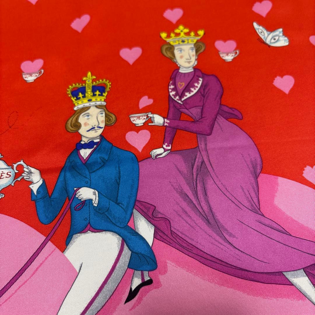 本日限定　新品　格安　エルメス　カレ70 ティータイム　77,000円　スカーフ